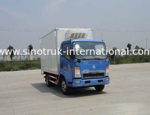 High Temperature Stability 20CBM Refrigerated Van Truck For Frozen Foods