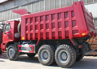 10 roues camion à benne basculante de 70 tonnes avec la cabine squelettique de haute résistance unilatérale