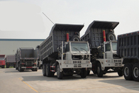 Haut camion à benne basculante de roue du corps LHD 6X4 10 de cargaison de rigidité avec 70 tonnes de capacité