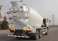 camion mobile de mélangeur concret avec la pompe, mélangeur concret de remorque de 10 CBM