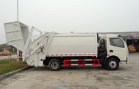 Camion de récupération de place de RHD 4X2, camion commercial 6CBM de compacteur de déchets