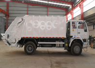 camion d'enlèvement de déchets de nourriture du compacteur 12CBM avec la basse consommation de carburant