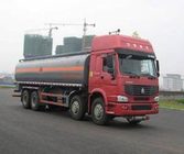 Camion professionnel de réservoir de stockage de pétrole de goudron de houille, camion-citerne aspirateur de l'eau de transport 28CBM