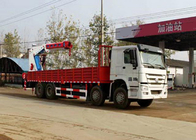 12 tonnes de camion de HIAB ont monté la grue télescopique 6X4 de boom pour la délivrance de haute altitude