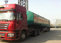 Semi axes du camion 3 de réservoir de stockage de pétrole de remorque 50-80 tonnes de 45-60CBM SINOTRUK HOWO