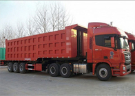 Du rendement élevé 3X16 de TONNES camion à benne basculante de remorque de verseur semi pour l'industrie minière