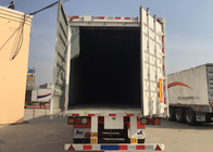 40 pieds de récipient de lit plat axes de camion de remorque semi 2 ou 3 30-60 tonnes 13m