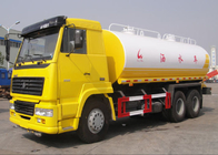 Camion de aménagement interne rouge blanc de l'eau du camion de réservoir d'eau 6x6