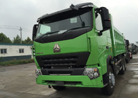 HOWO tonnes de verseur d'A7 30 - 40 à benne basculante du camion RHD 6X4 d'air de suspension de couleur verte de citron