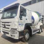 Euro blanc concret II ZZ1257N3841W du camion 371HP de mélangeur de HOWO SINOTRUK