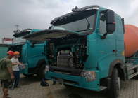 Camion de mélangeur concret de grande capacité pour le chantier de construction SINOTRUK HOWO A7