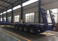 De lit plat axes hydrauliques du camion de remorque semi 4 50-80 tonnes de capacité de chargement