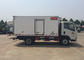 Vegetables / Fruits Refrigerated Delivery Truck White 8 Tons with 140 HP Engine