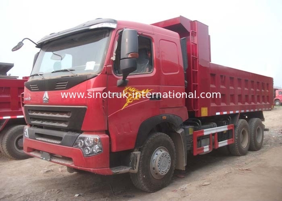 Le camion à benne basculante de verseur SINOTRUK HOWO A7 420HP 6X4 10 roule 25 tonnes