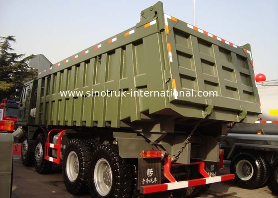 Le camion à benne basculante de verseur SINOTRUK HOWO A7 420HP 6X4 10 roule 25 tonnes