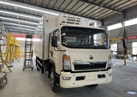 SINOTRUK HOWO camion réfrigéré 160HP RHD de 10 tonnes