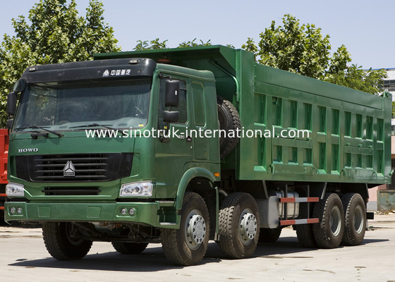Camion à benne basculante de verseur de SINOTRUK HOWO 371HP 8X4 LHD 31tons 20-30CBM ZZ3317N3867W