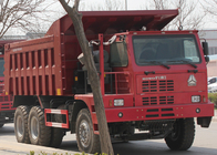 Hauts camions à benne basculante de mine de charbon de la capacité de charge SINOTRUK 70 tonnes avec le GV
