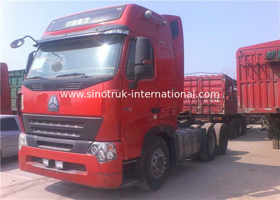 ZZ4257N3247N1B 60-70 tonnes de tracteur de camion de remorque avec le moteur 11.596L de D12.38 380HP
