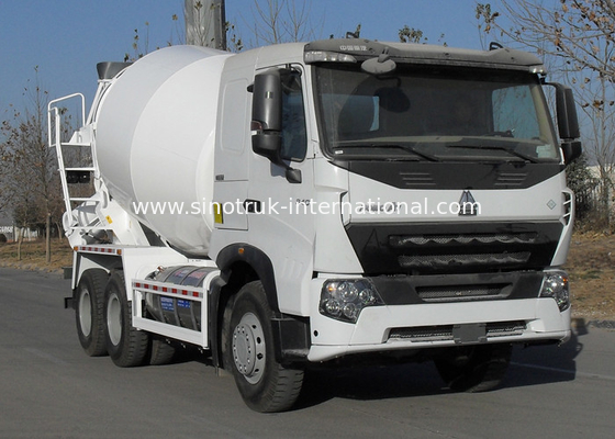 camion 9CBM, mélangeur résistant à l'usure de mélangeur concret de 336HP 6X4 LHD A7 de camion de ciment de réservoir