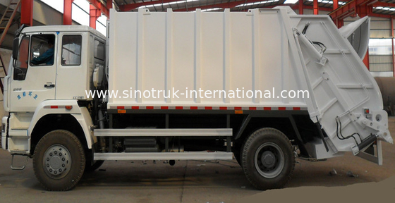 Camion professionnel de poubelle de déchets du camion 10-12 CBM de la récupération de place 4×2