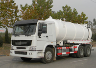 Bas camion 6X4 Euro2 336HP de pompe à vide d'équipement de nettoyage d'égout de consommation de carburant