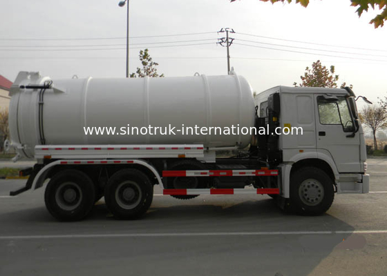 Camion résistant 6X4 Euro2 290HP, OIN d'eaux d'égout de vide de grande capacité
