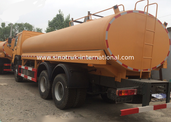 Haute pression camion de l'eau de 4000 gallons, camions de l'eau de construction de LHD 6X4