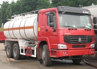 Camion-citerne aspirateur de gaz du camion 6X4 LHD Euro2 290HP de réservoir de stockage de pétrole du rendement élevé 16-20CBM
