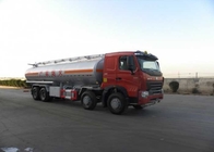 camion de réservoir de stockage de pétrole de 8X4 LHD Euro2 336HP, camions de transport du pétrole 30CBM brut