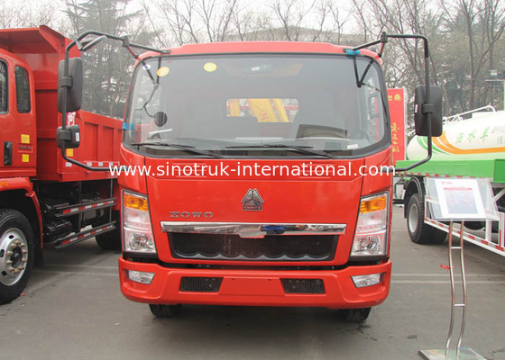 Le camion de LHD 4X2 a monté la tonne SINOTRUK ZZ1127G4215C1 de la grue 3,2 de boom