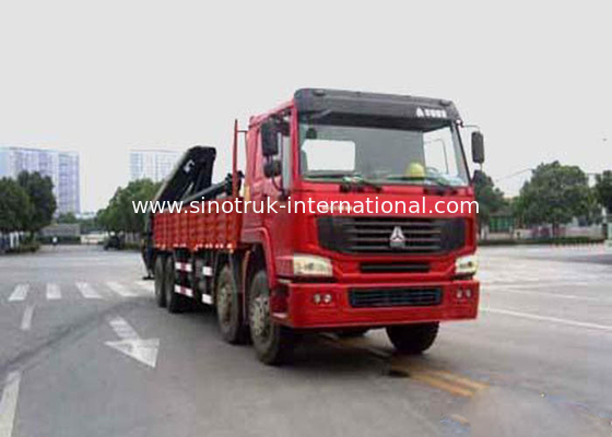 Le camion télescopique de boom a monté la grue/12 tonnes de cargaison de grue ZZ1257M4341W de support