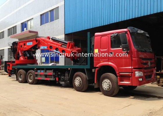 Grue montée par camion hydraulique 25 tonnes de XCMG, grue hydraulique de boom d'articulation