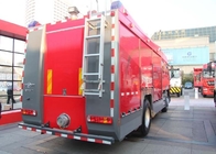 camion de lutte contre l'incendie de 10CBM 4X2 290HP, camion agricole de pompe à incendie pour l'aménagement