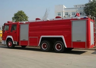 Roues du camion 20CBM 10 de lutte contre l'incendie de SINOTRUK HOWO, camions de pompiers de délivrance
