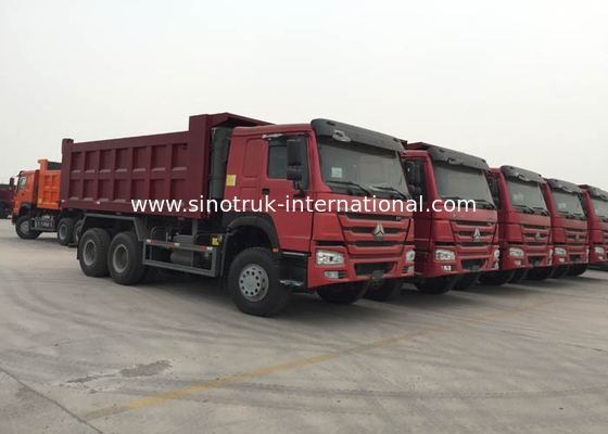 SINOTRUK HOWO extrayant le camion à benne basculante commercial 6X4 LHD 371HP 25-40 tonnes