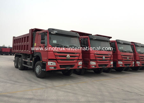 SINOTRUK HOWO extrayant le camion à benne basculante commercial 6X4 LHD 371HP 25-40 tonnes
