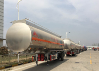 Camion de bas de carburant de la consommation 45000-70000Liters semi de remorque réservoir de carburant de camion/