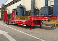 axes du camion de remorque de 13000*3000mm semi 3 60-80 tonnes de 17m d'acier de manganèse
