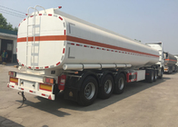 Semi camion de livraison d'essence et d'huile d'axes du camion de remorque A7 3 avec 50000L - réservoir 65000L