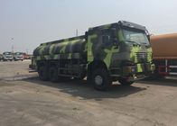 Camion-citerne aspirateur d'essence et d'huile militaire de LHD 6X6 16 - 25 capacité élevée de l'euro 2 336 HP de CBM