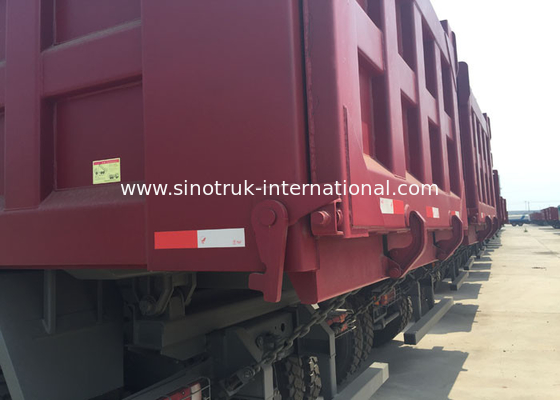 Camion à benne basculante de verseur de SINOTRUK HOWO 10 - 25CBM avec joueur de Seat de suspension d'air le MINI