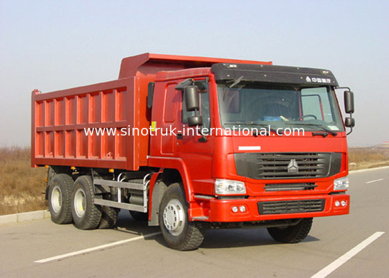 Camion à benne basculante de verseur de SINOTRUK HOWO 10 - 25CBM avec joueur de Seat de suspension d'air le MINI