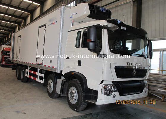 Les aliments surgelés de haute résistance RHD 8×4 ont frigorifié des camions et des fourgons 40 tonnes d'à faible bruit