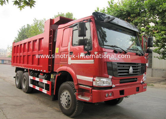 Camion à benne basculante résistant de LHD 6X4 SINOTRUK HOWO avec la couverture de bâche/couverture en métal