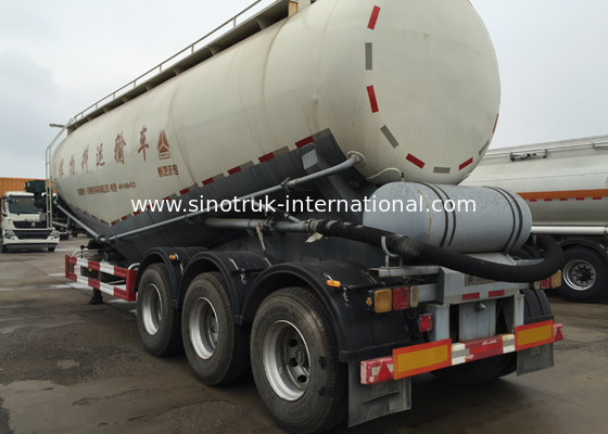 Approbation de GV de remorque de transporteur de réservoir de ciment en vrac de camion de remorque de SINOTRUK 58000L semi