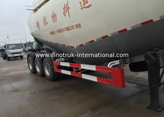 Approbation de GV de remorque de transporteur de réservoir de ciment en vrac de camion de remorque de SINOTRUK 58000L semi