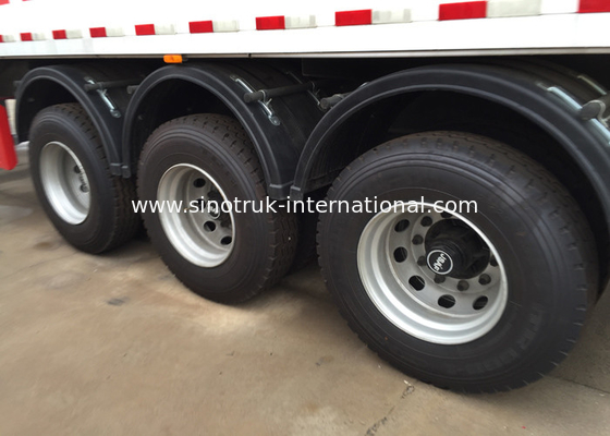 40 pieds de conteneur ont frigorifié semi le camion de remorque 2/3 axes 30 - 60 tonnes 13m