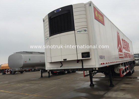 Semi frigorifié camion de remorque 40 pieds tonnes de capacité de chargement de haut de conteneur 30 - 60