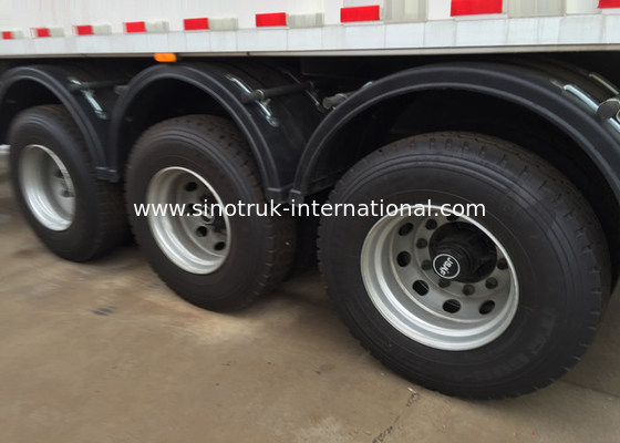 Semi frigorifié camion de remorque 40 pieds tonnes de capacité de chargement de haut de conteneur 30 - 60